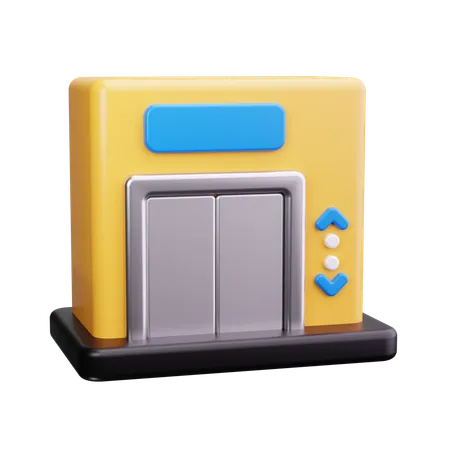 Elevator  3D Icon