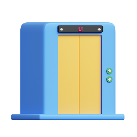 Elevator  3D Icon
