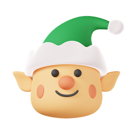 Elf Face  3D Icon