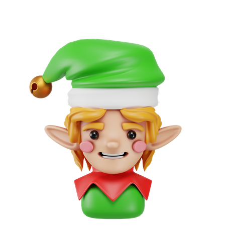 Elfe de Noël  3D Icon