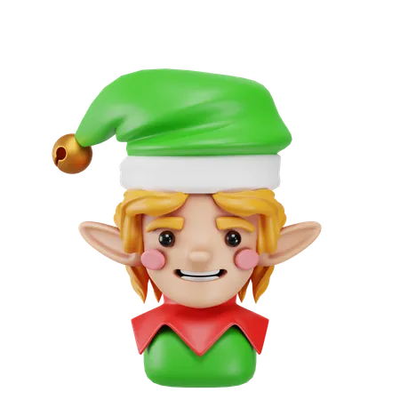 Elfe de Noël  3D Icon