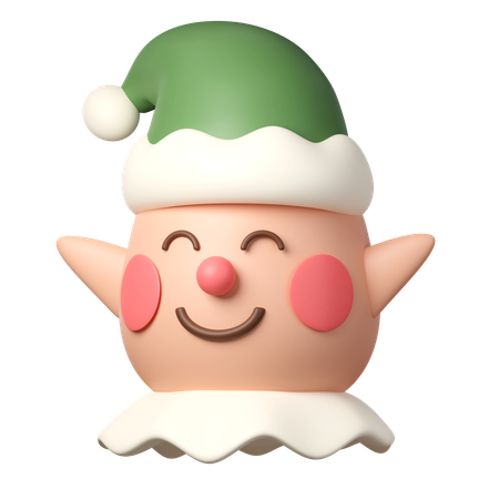 Elfe de Noël  3D Icon