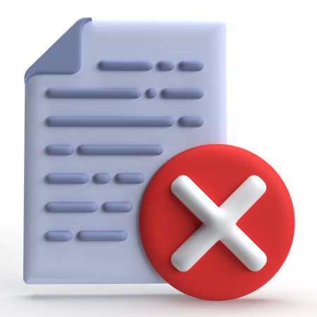 Remover archivo  3D Icon