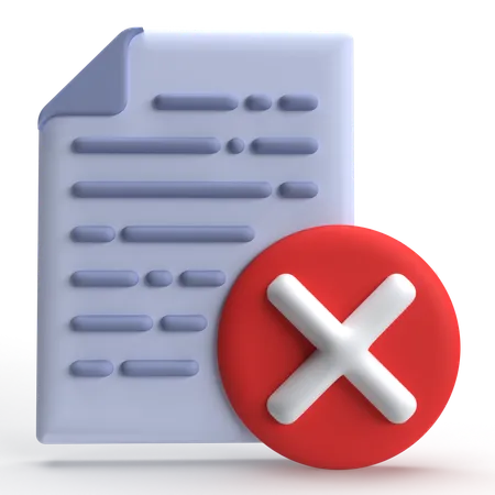 Remover archivo  3D Icon