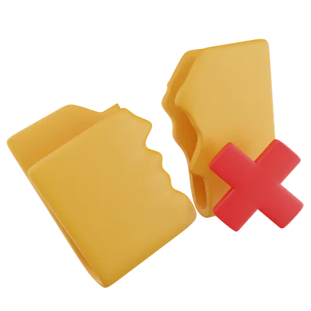 Remover archivo  3D Icon