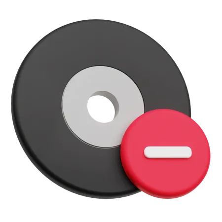 Quitar CD  3D Icon