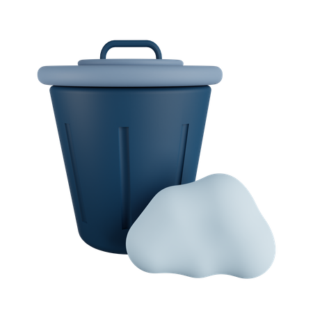 Eliminar datos de la nube  3D Icon