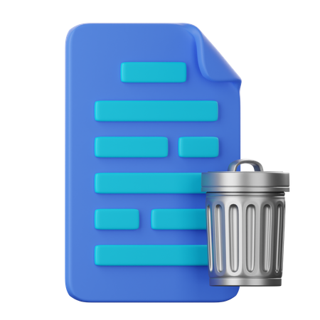 Eliminar informe  3D Icon