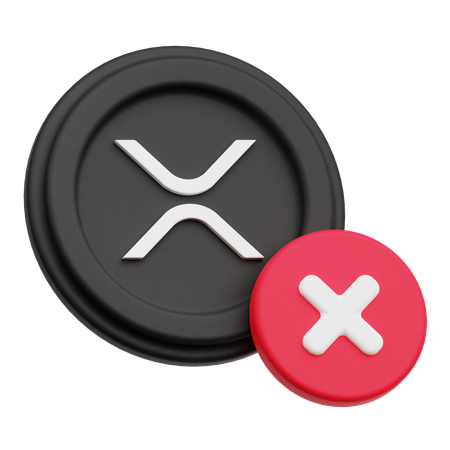 Eliminar XRP  3D Icon
