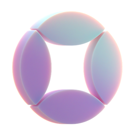 Elipse Circle  3D Icon