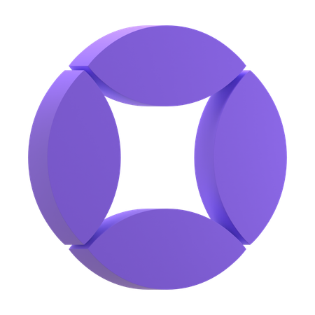 Elipse Circle  3D Icon