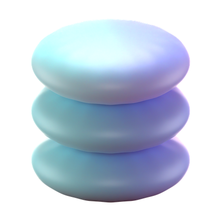 Pile d'ellipses  3D Icon