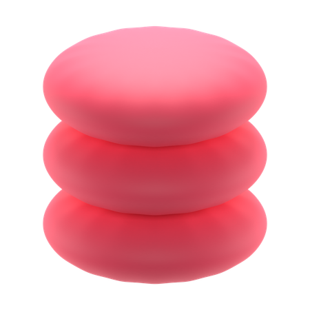 Pile d'ellipses  3D Icon