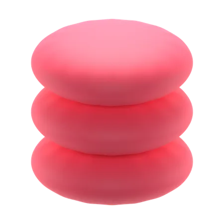 Pile d'ellipses  3D Icon