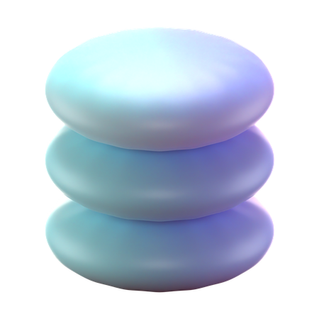 Elipse stack  3D Icon