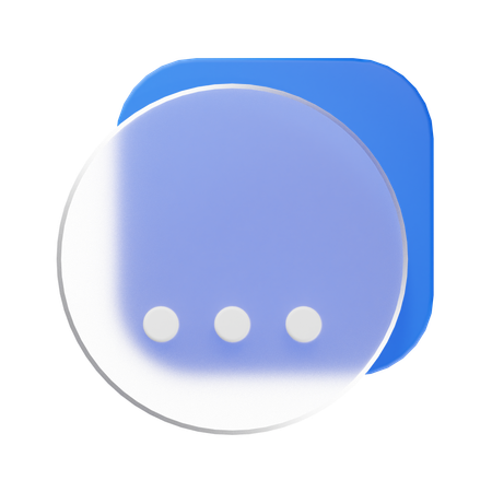 Elipsis  3D Icon