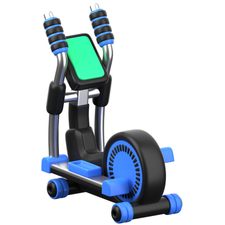 Elíptico  3D Icon