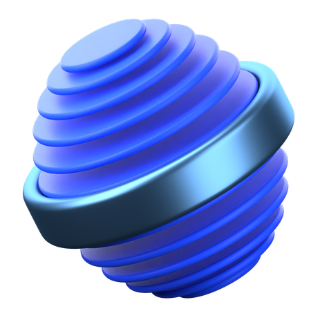 Ellipse  3D Icon