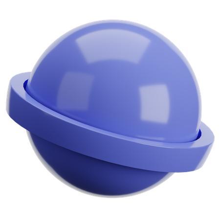 Ellipse  3D Icon
