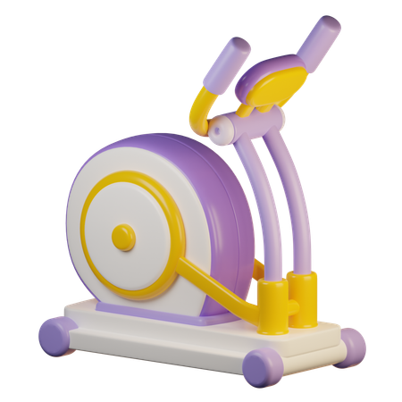 Ellipsentrainer  3D Icon