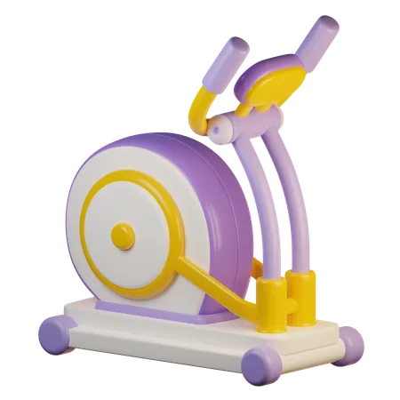 Ellipsentrainer  3D Icon