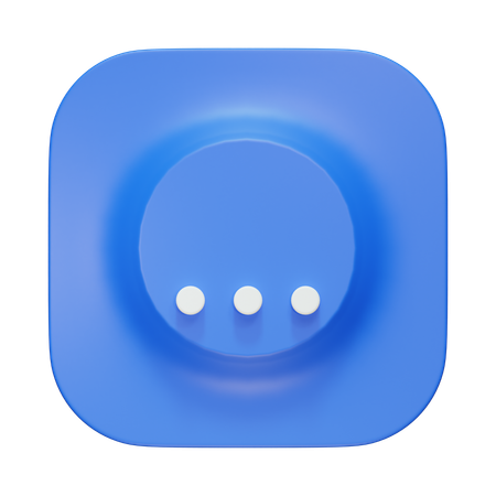 省略記号  3D Icon