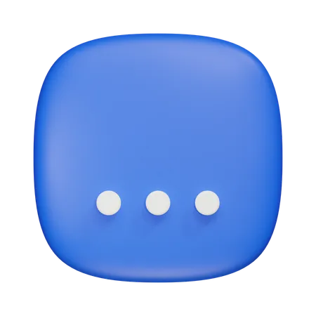 省略記号  3D Icon