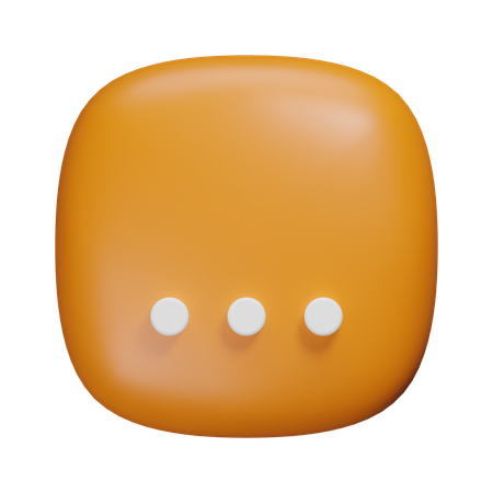 省略記号  3D Icon