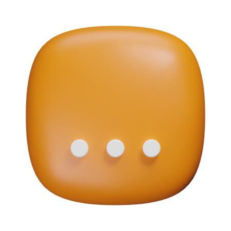 Ellipsis  3D Icon