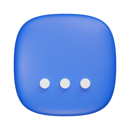 Ellipsis  3D Icon