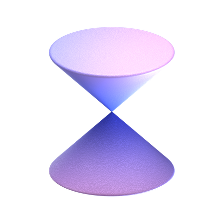 Elliptic Cone  3D Icon