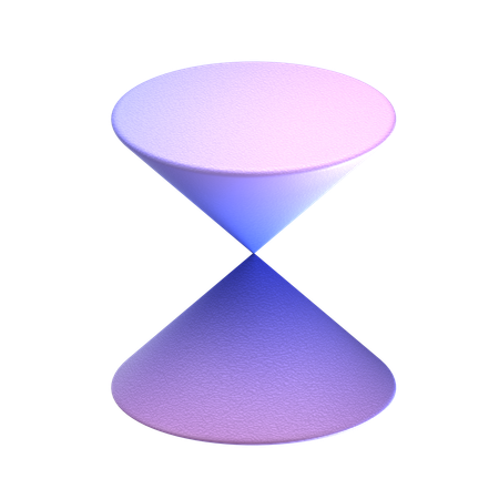 Elliptic Cone  3D Icon