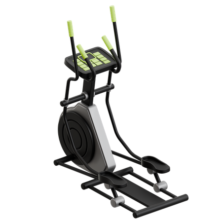 Elliptical Exercise Machine  3D Icon