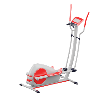 Elliptical Machine  3D Icon