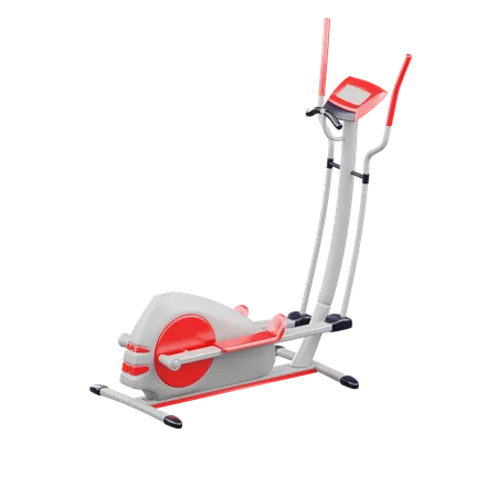 Elliptical Machine  3D Icon