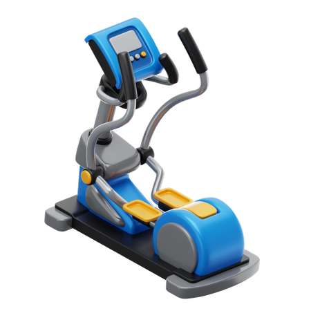 Elliptical Machine  3D Icon