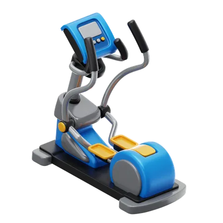 Elliptical Machine  3D Icon