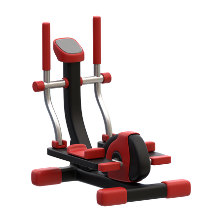 Elliptical Machine  3D Icon