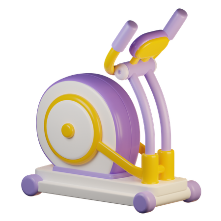 Elliptical trainer  3D Icon