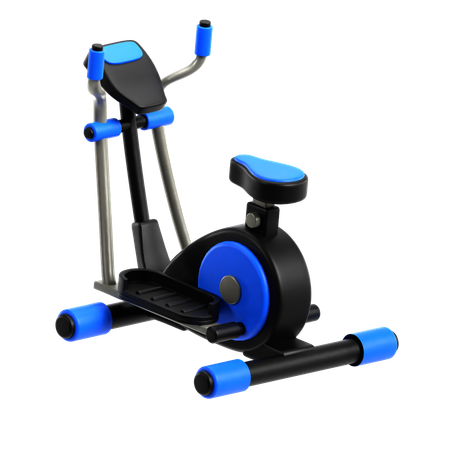 Elliptical trainer  3D Icon