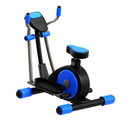 Elliptical trainer  3D Icon