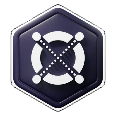 Elrond (EGLD) Badge  3D Icon