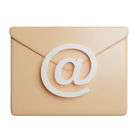 Email Inbox Message 3D Icon