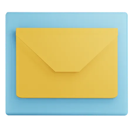 3 D Email Icon With Transparent Background 3D Icon
