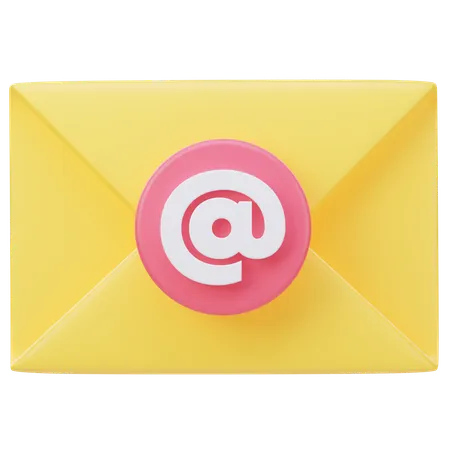 Email 3 D Illustration 3D Icon