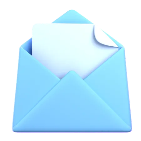 Eメール  3D Icon