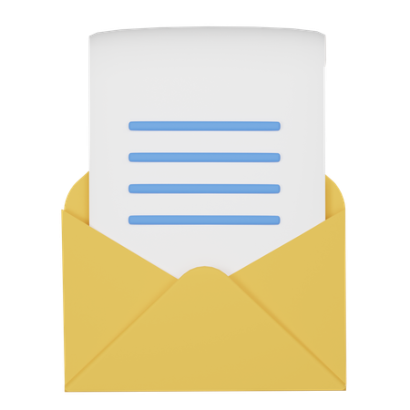 Email  3D Icon