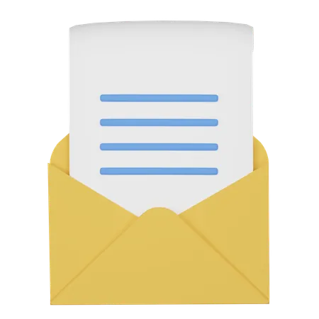 Email  3D Icon