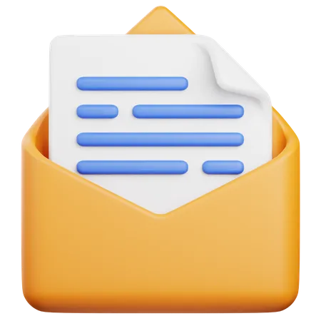 Email  3D Icon