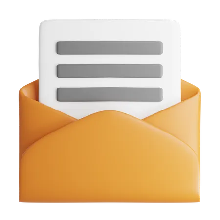 Email  3D Icon